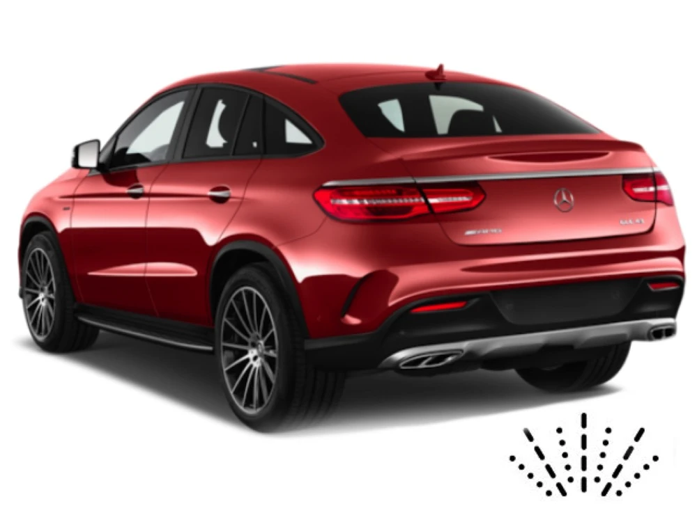 Wycieraczki Mercedes GLE Coupe 2015–2018 C292 SUV coupe | with built-in washer