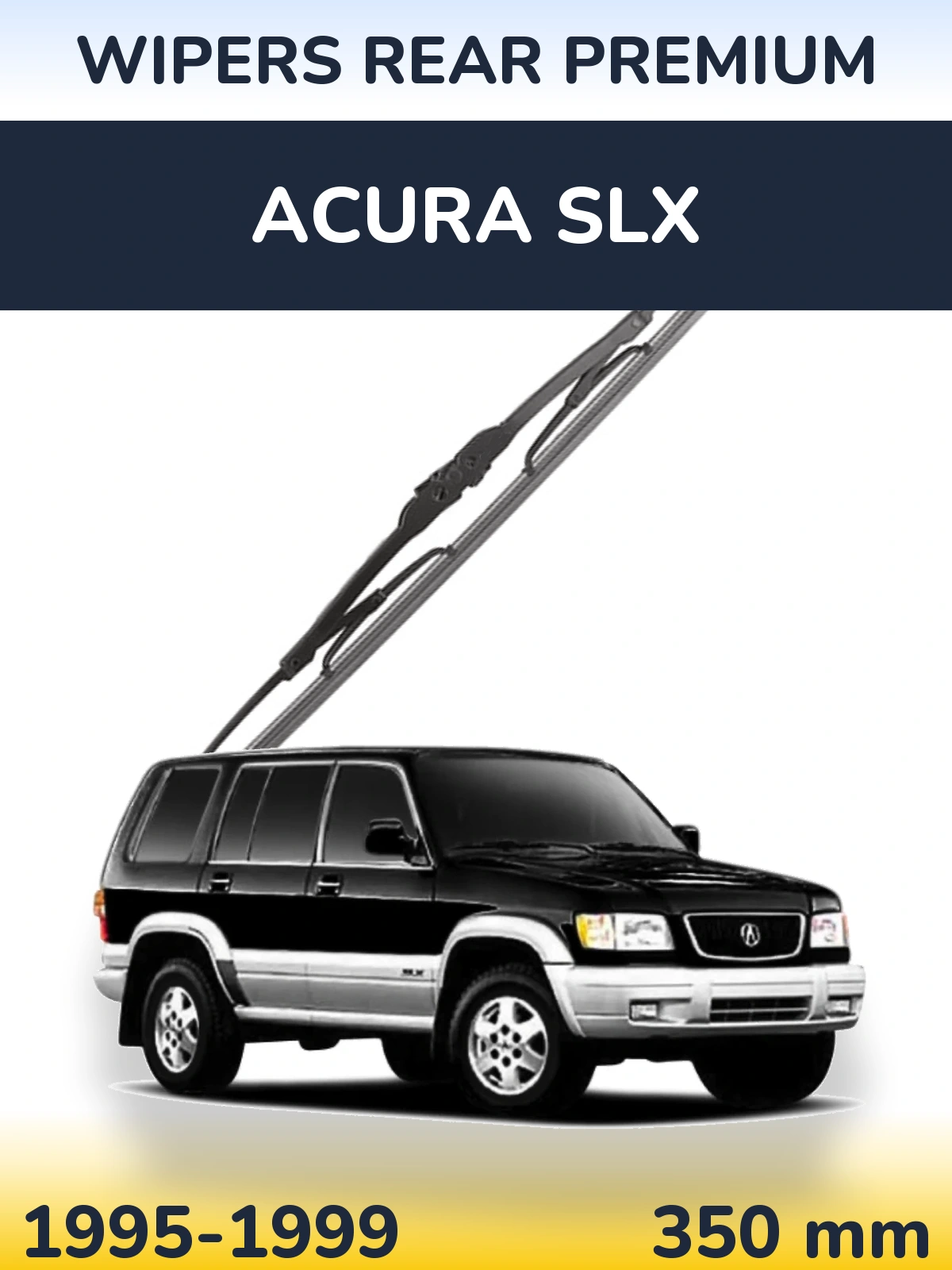 Rear wiper blade WIPERS REAR PREMIUM 350 mm for Acura SLX 1995-1999