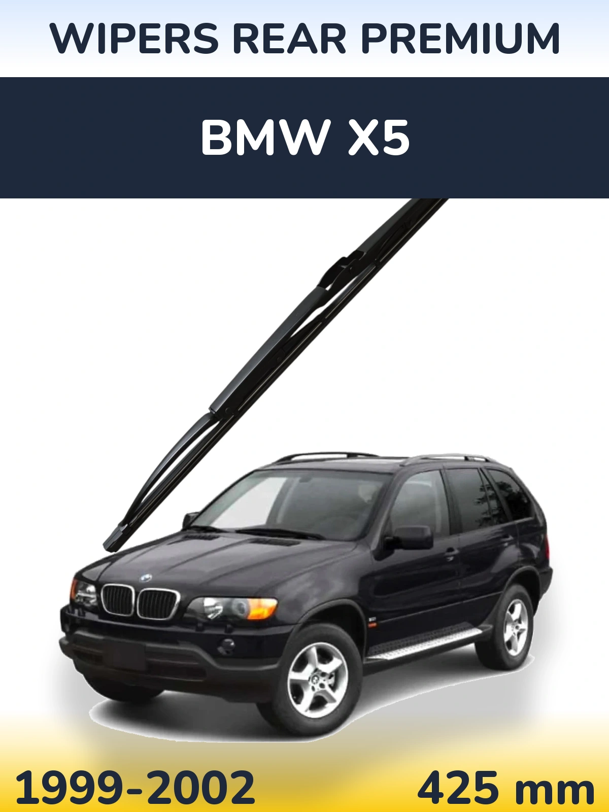 Rear wiper blade WIPERS REAR PREMIUM 425 mm for BMW X5 1999-2002