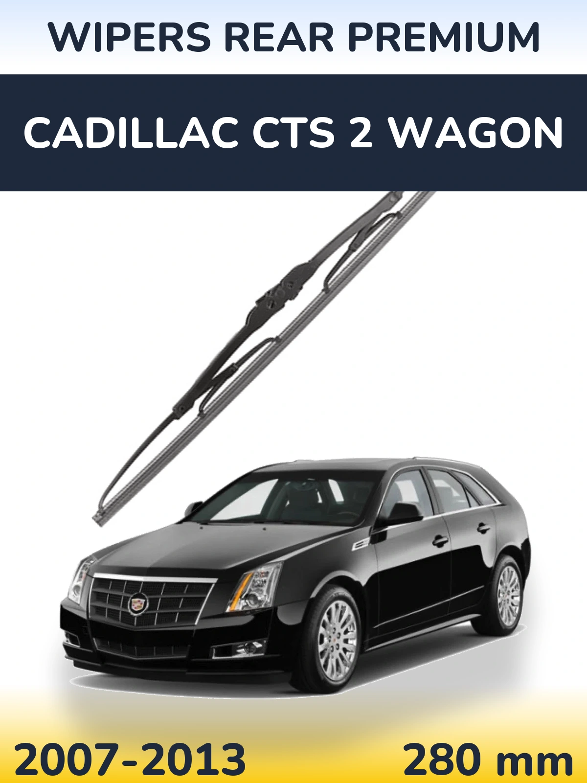 Задня щітка WIPERS REAR PREMIUM 280 мм для Cadillac CTS 2 Wagon 2007-2013