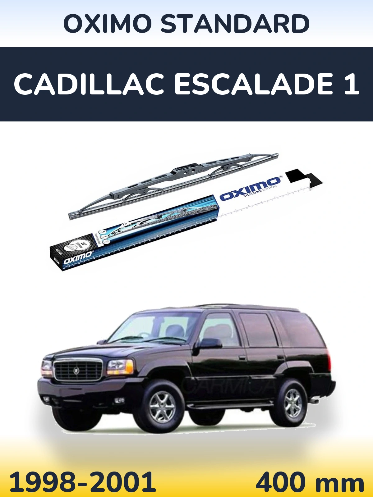 Задний дворник Oximo Standard 400 мм для Cadillac Escalade 1 1998-2001