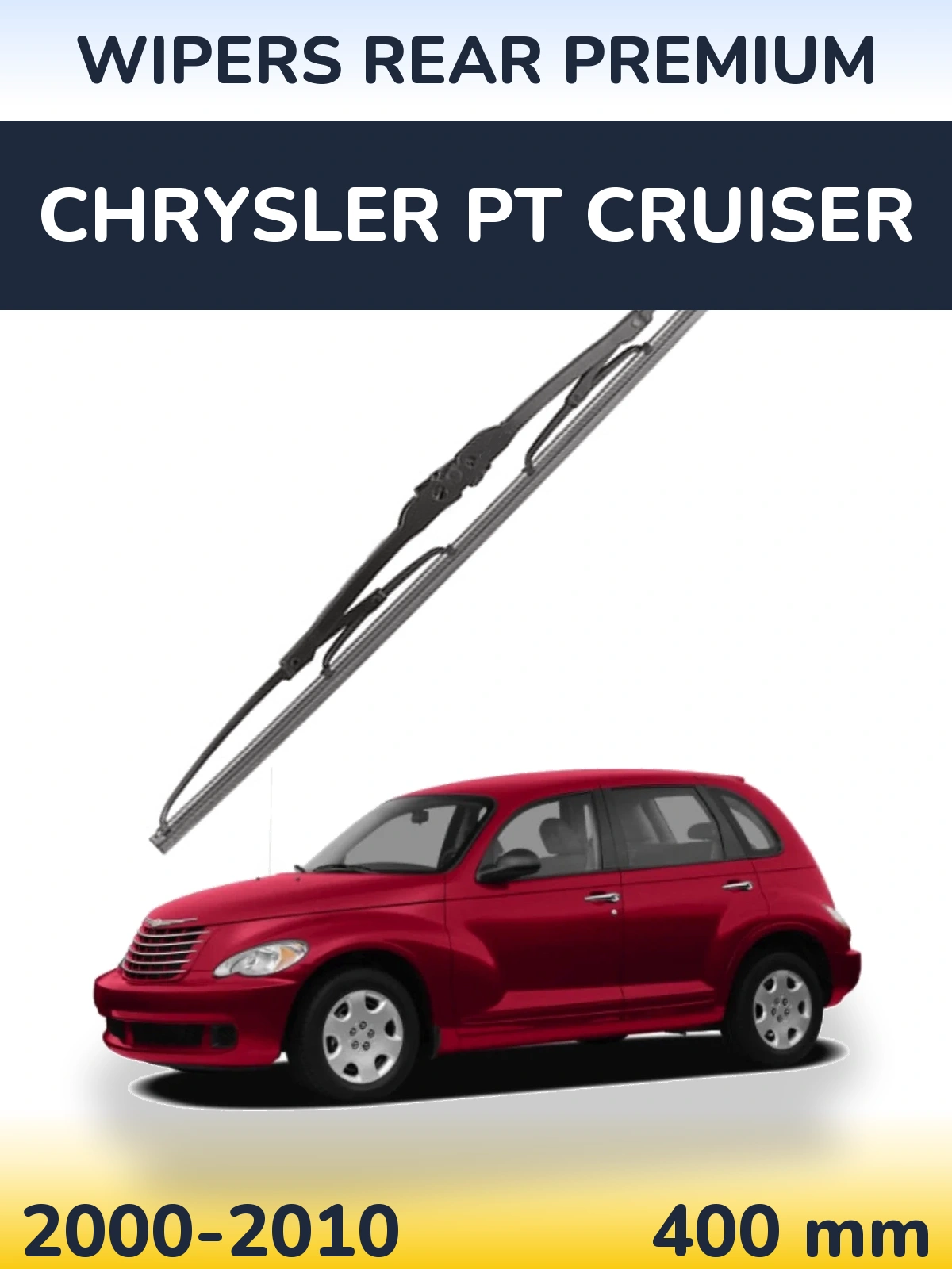 Rear wiper blade WIPERS REAR PREMIUM 400 mm for Chrysler PT Cruiser 2000-2010