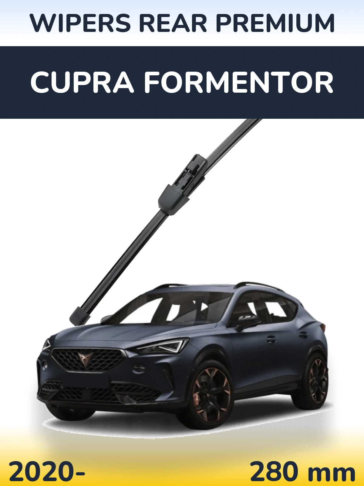Rear wiper blade WIPERS REAR PREMIUM 280 mm for Cupra Formentor 2020-2026