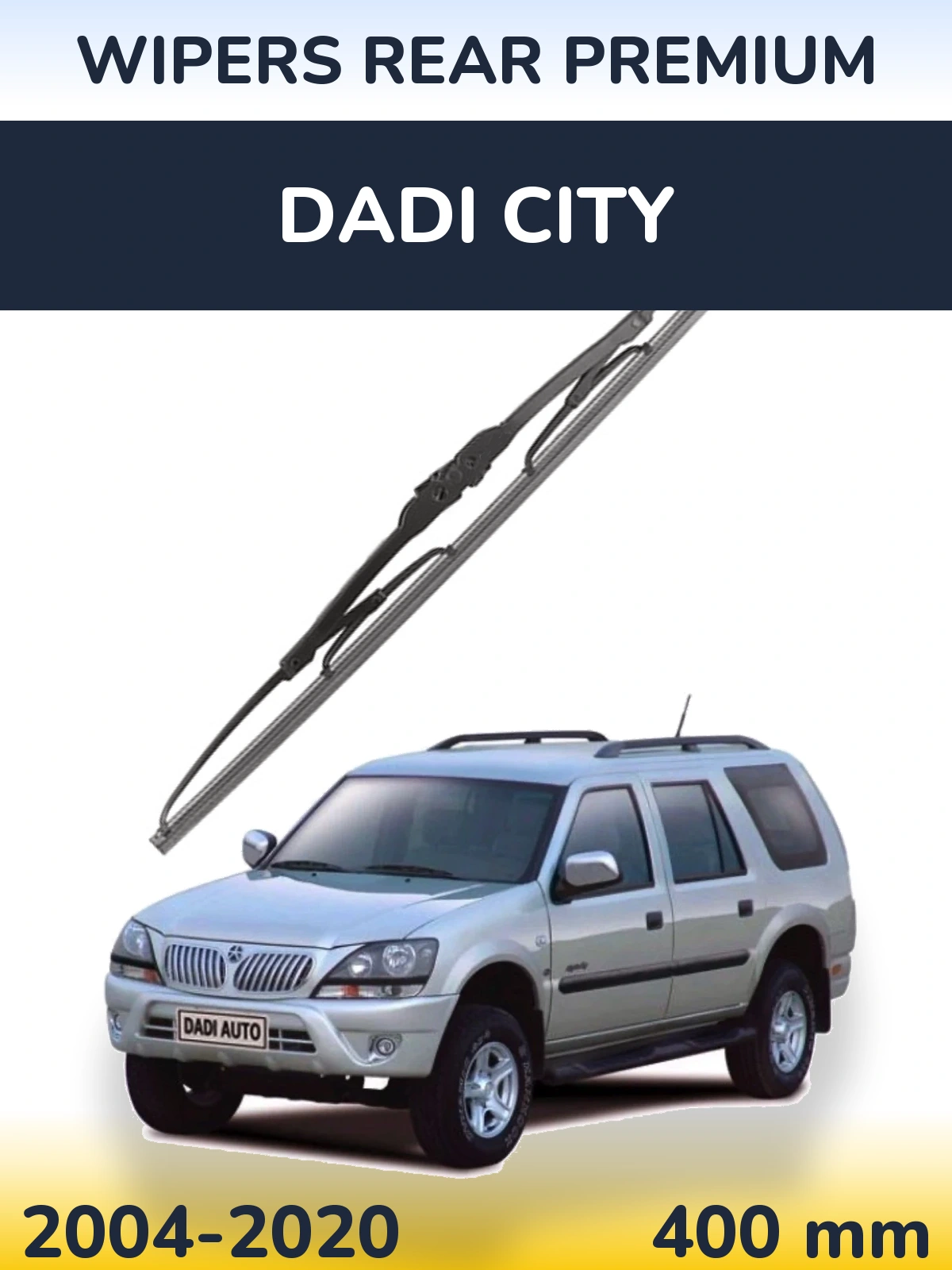 Задня щітка WIPERS REAR PREMIUM 400 мм для Dadi City 2004-2020
