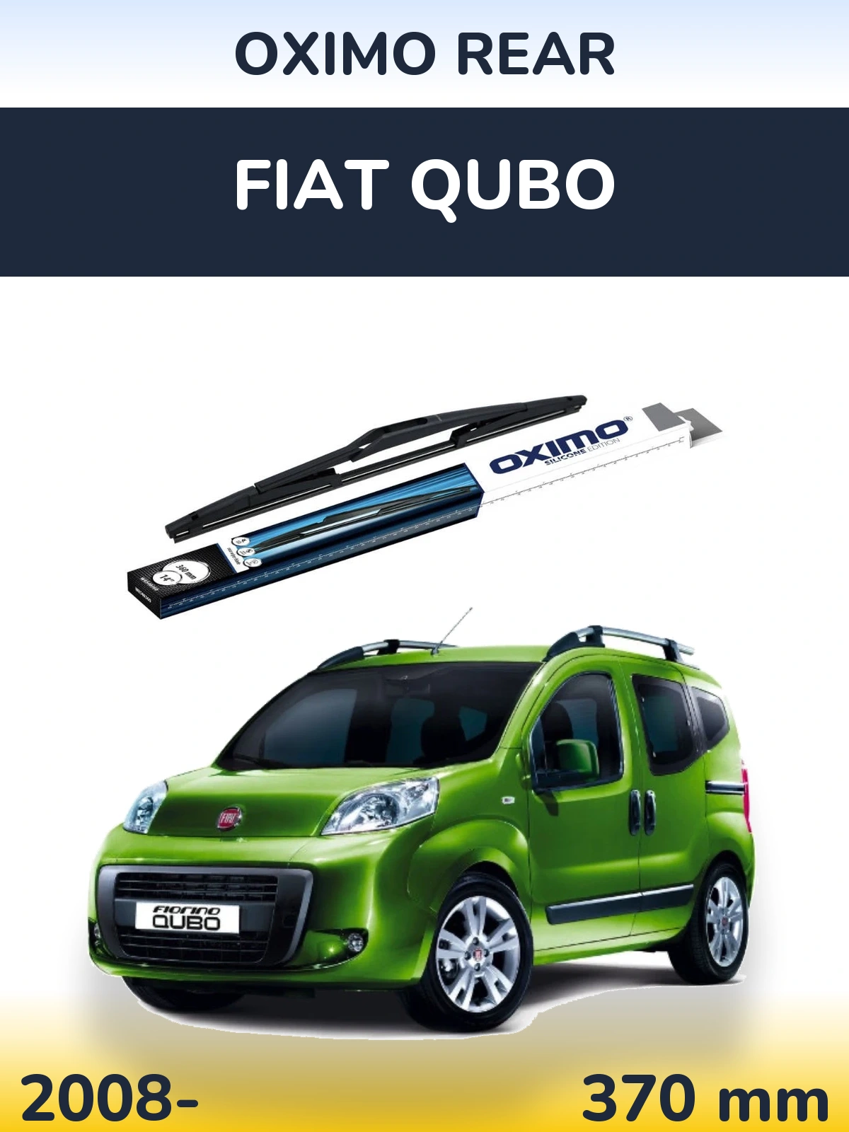 Задня щітка Oximo Rear 360 мм для Fiat Qubo 2008-2026