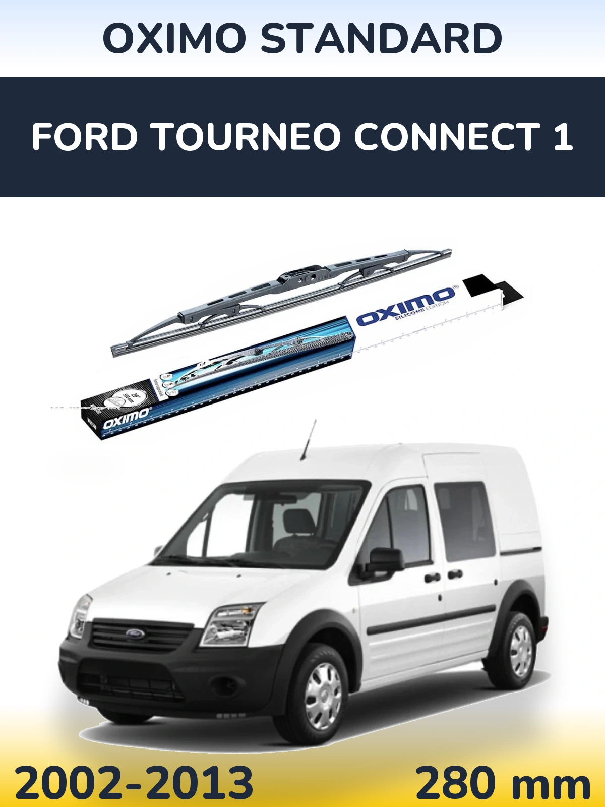 Rear wiper blade Oximo Standard 275 mm for Ford Tourneo Connect 1 2002-2013