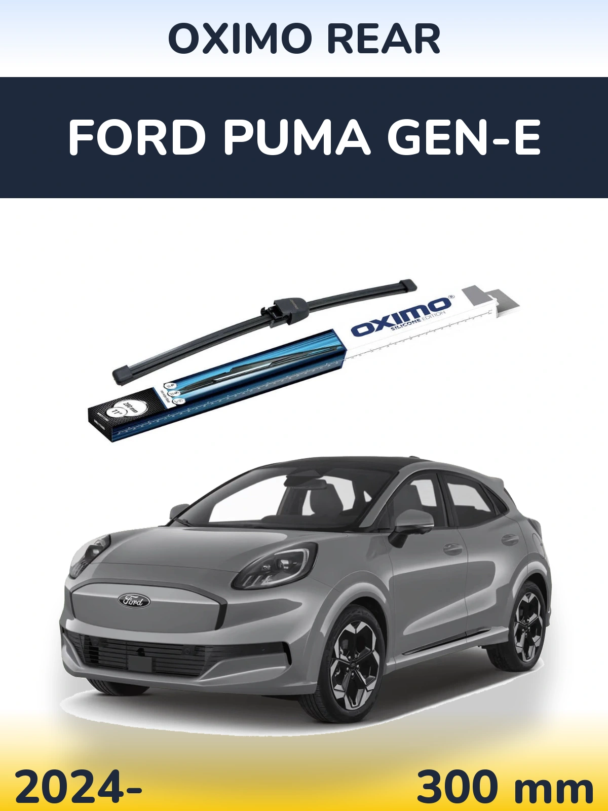 Rear wiper blade Oximo Rear 280 mm for Ford Puma Gen-E 2024-2026