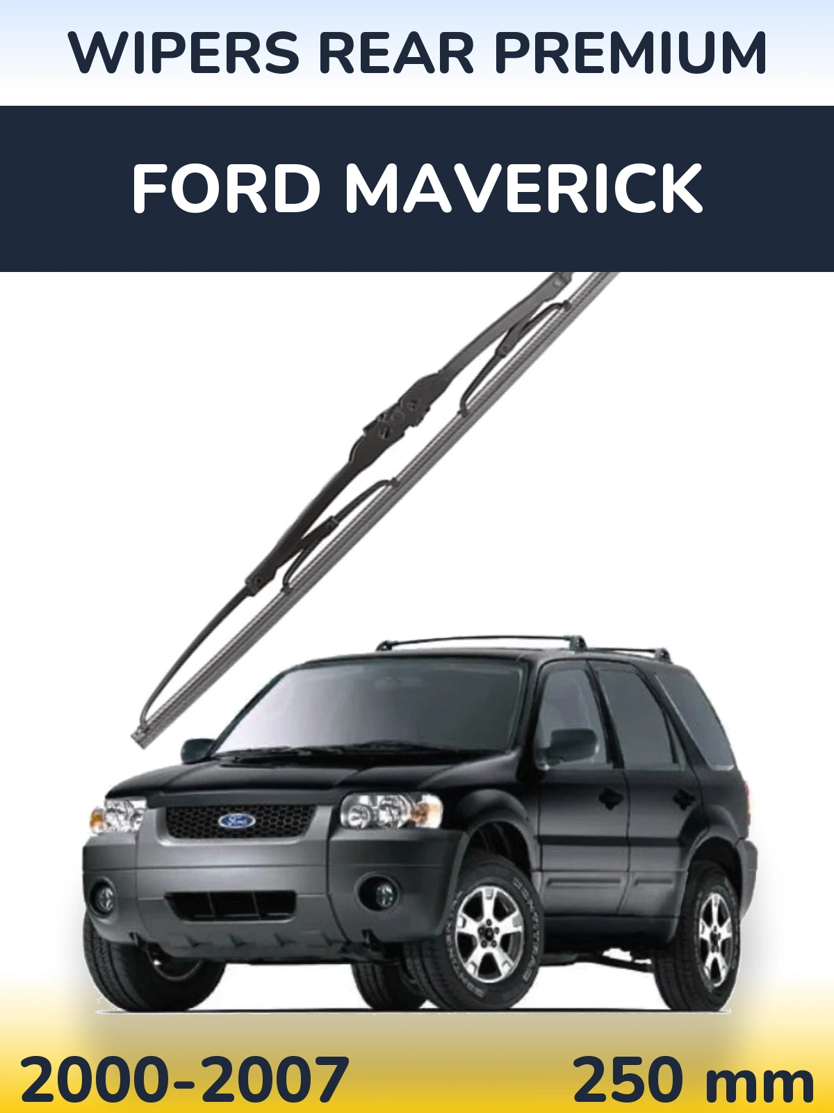 Rear wiper blade WIPERS REAR PREMIUM 250 mm for Ford Maverick 2000-2007
