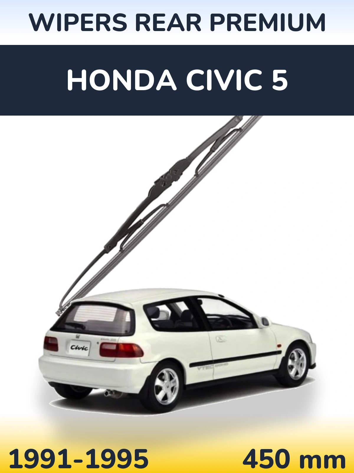 Задний дворник WIPERS REAR PREMIUM 450 мм для Honda Civic 5 1991-1995