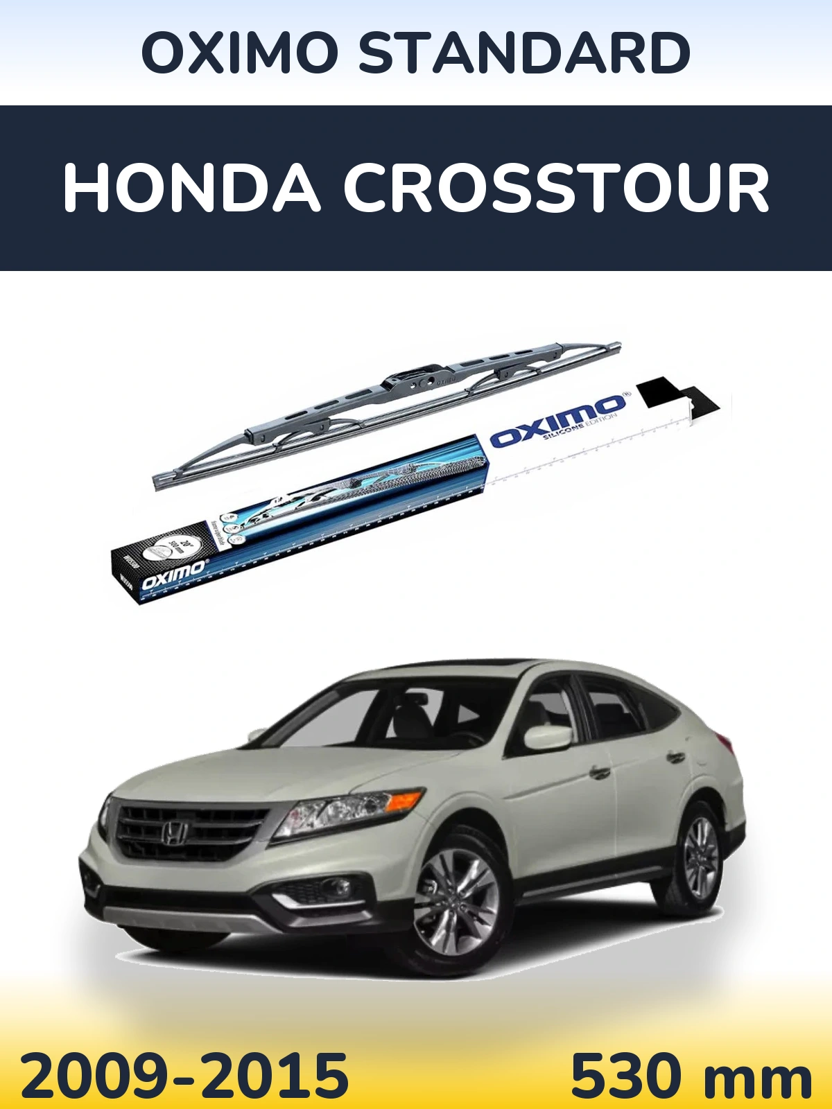 Rear wiper blade Oximo Standard 525 mm for Honda Crosstour 2009-2015
