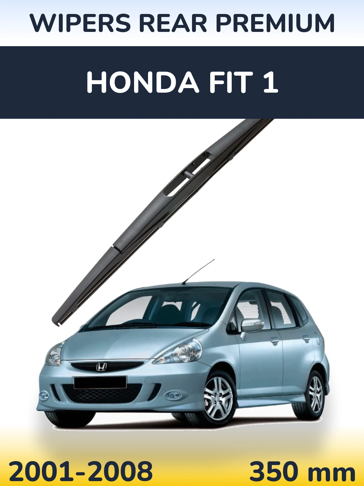 Rear wiper blade WIPERS REAR PREMIUM 350 mm for Honda Fit 1 2001-2008