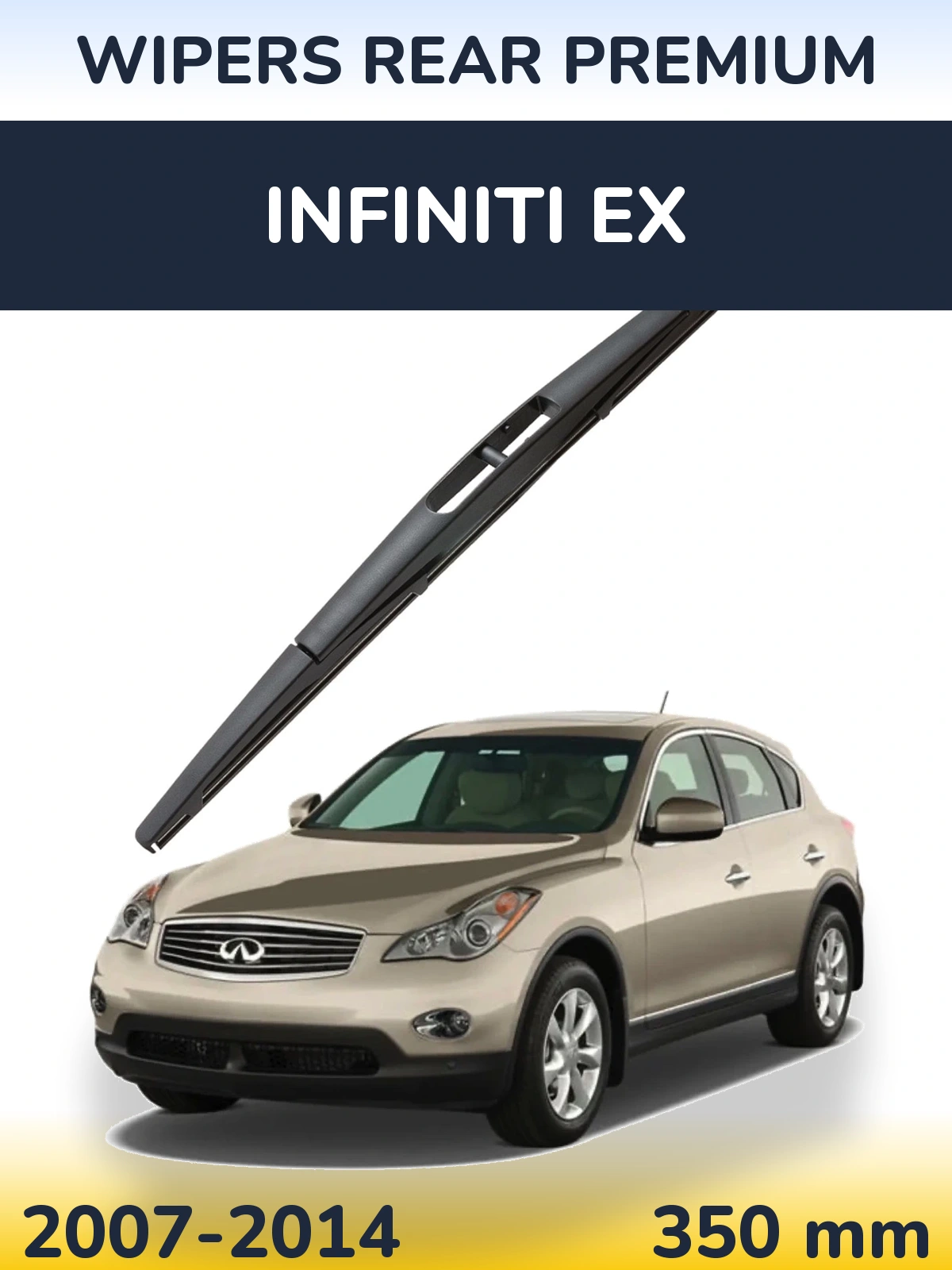 Rear wiper blade WIPERS REAR PREMIUM 350 mm for Infiniti EX 2007-2014