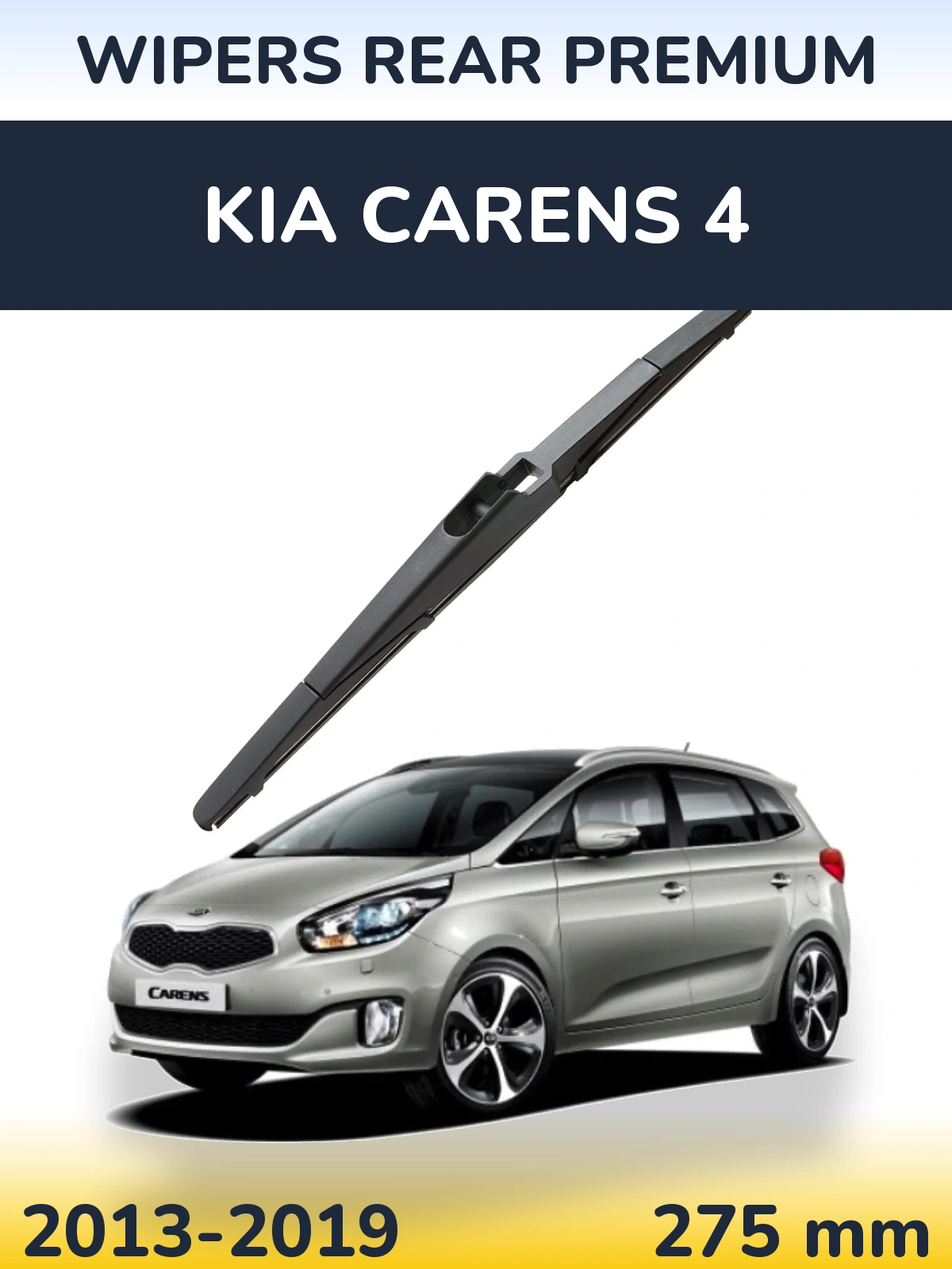 Rear wiper blade WIPERS REAR PREMIUM 275 mm for KIA Carens 4 2013-2019