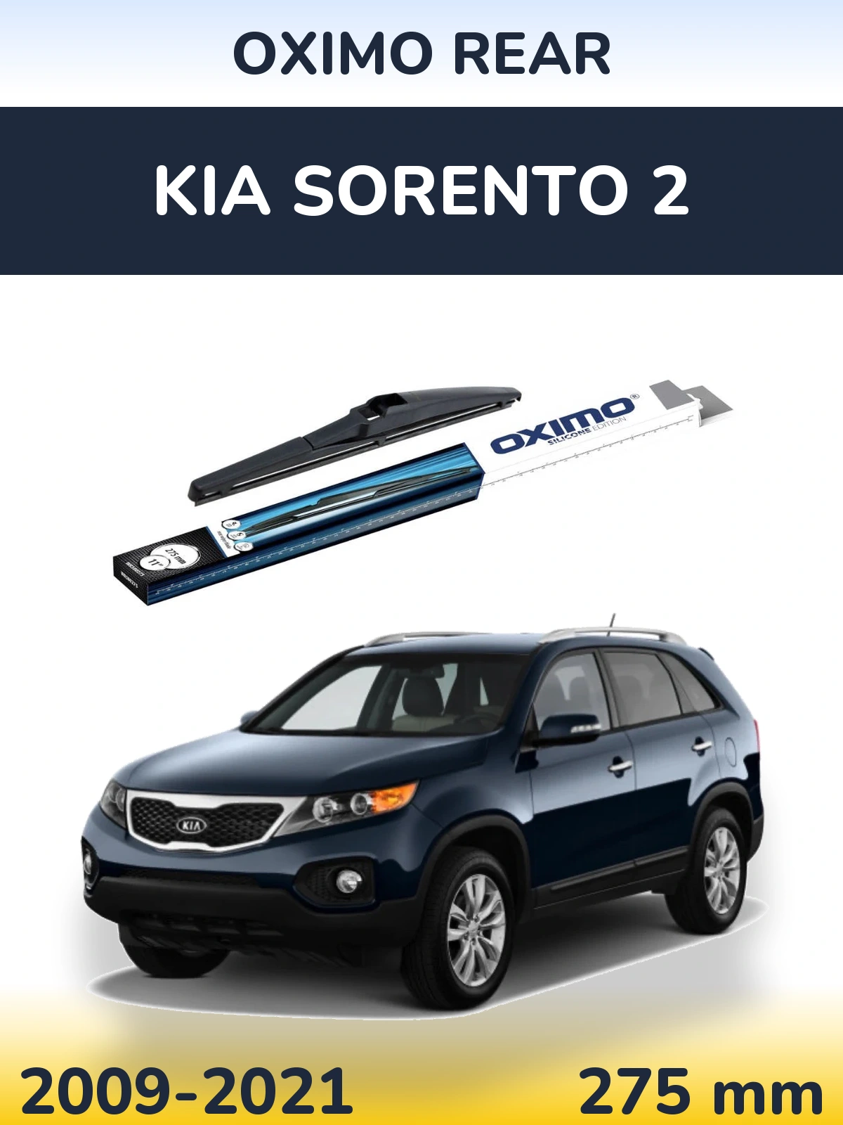 Rear wiper blade Oximo Rear 280 mm for KIA Sorento 2 2009-2021