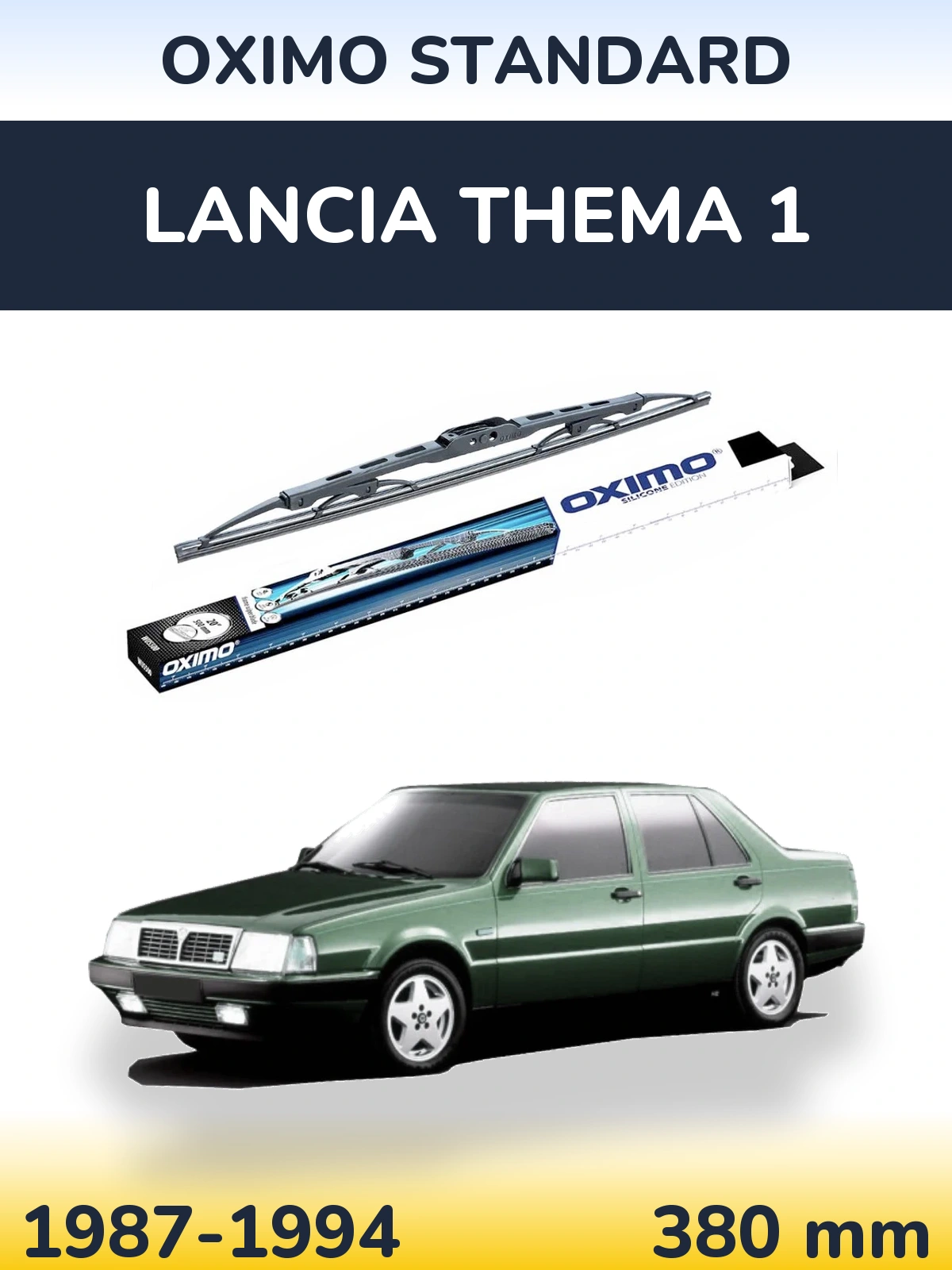 Rear wiper blade Oximo Standard 375 mm for Lancia Thema 1 1987-1994