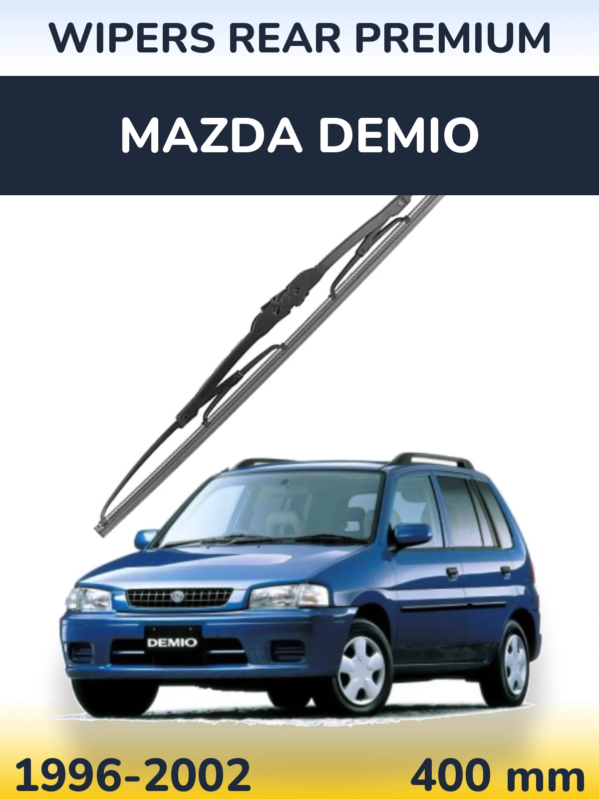 Задня щітка WIPERS REAR PREMIUM 400 мм для Mazda Demio 1996-2002