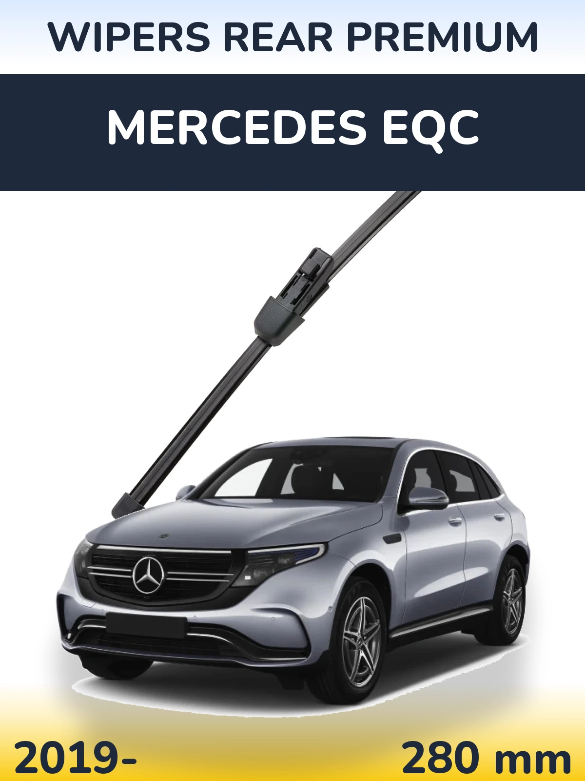 Rear wiper blade WIPERS REAR PREMIUM 280 mm for Mercedes EQC 2019-2026