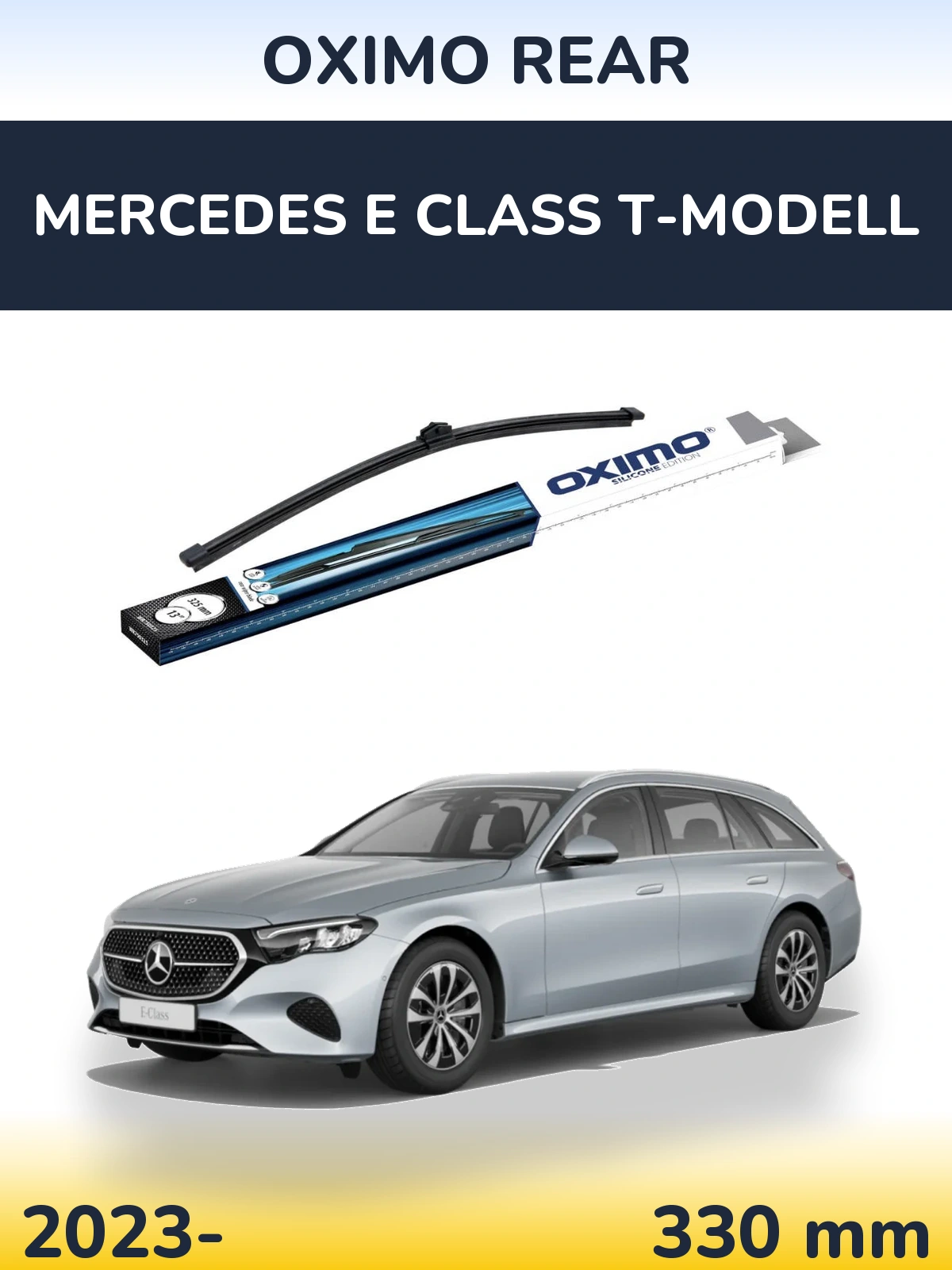 Rear wiper blade Oximo Rear 325 mm for Mercedes E Class T-Modellol 2023-2026