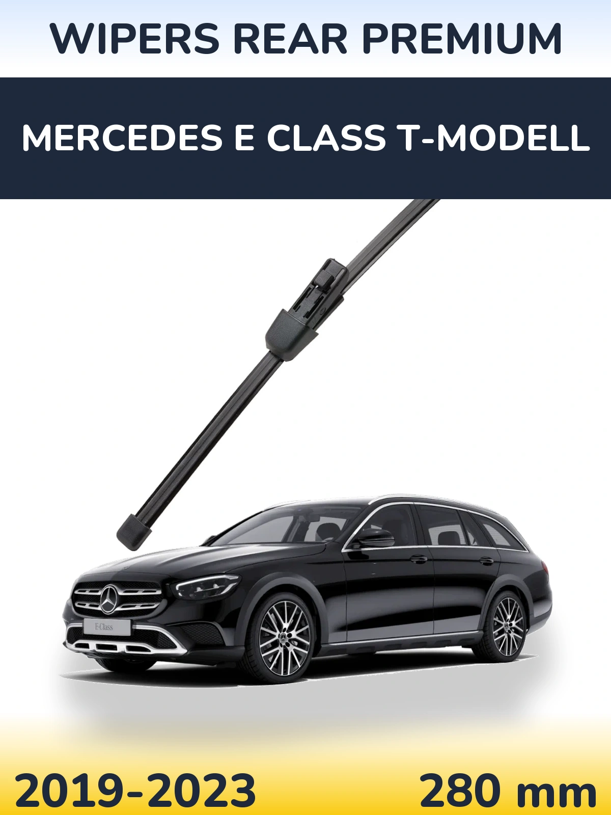 Rear wiper blade WIPERS REAR PREMIUM 280 mm for Mercedes E Class T-Modell 2019-2023