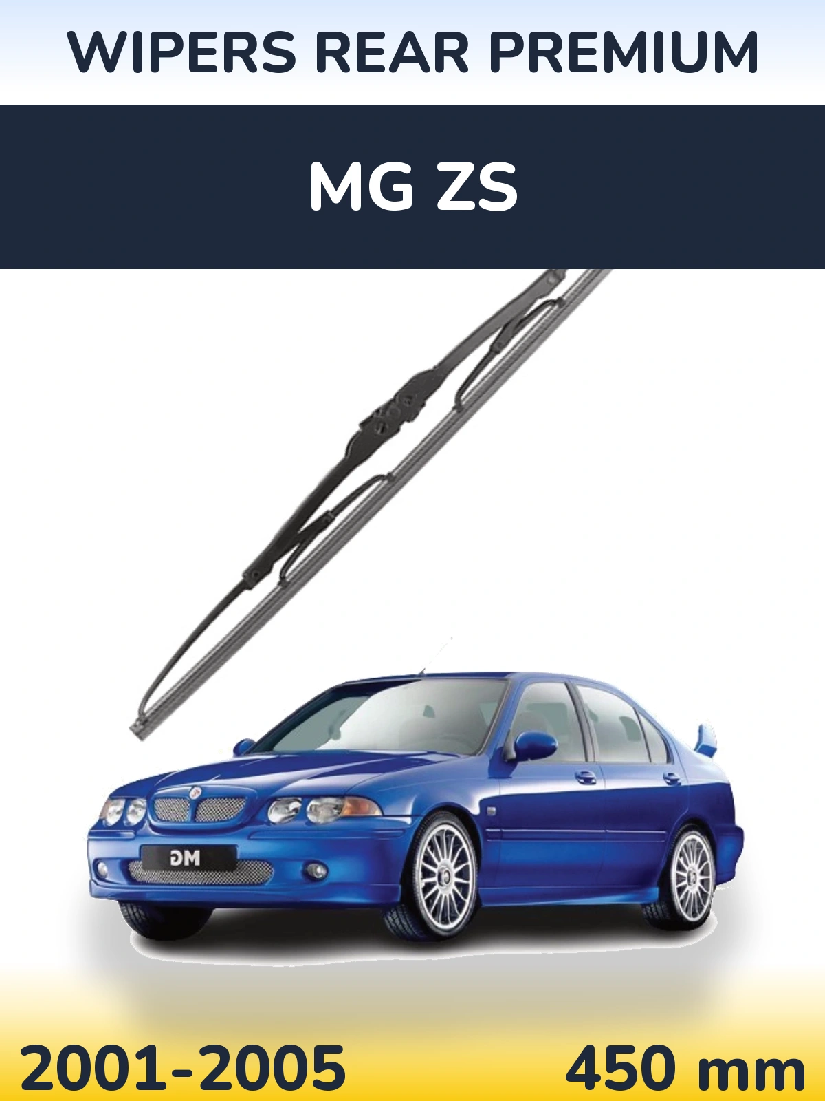 Задний дворник WIPERS REAR PREMIUM 450 мм для MG ZS 2001-2005