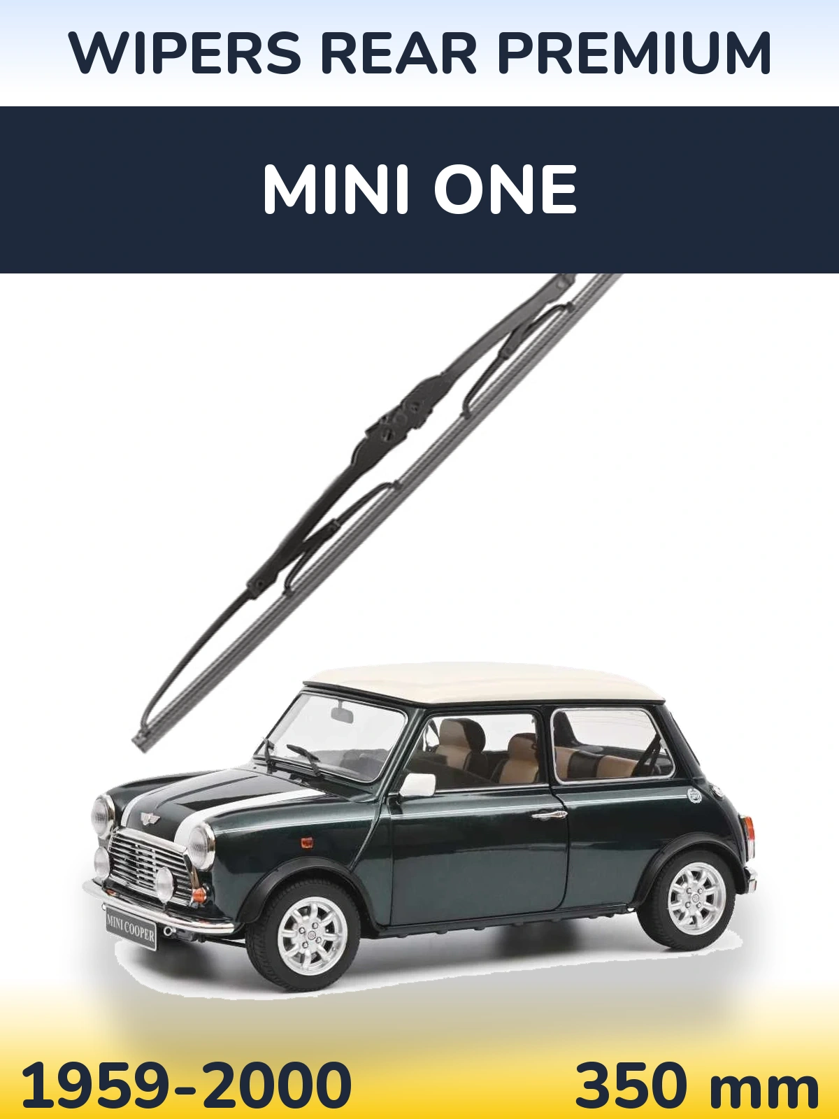 Rear wiper blade WIPERS REAR PREMIUM 350 mm for MINI One 1959-2000