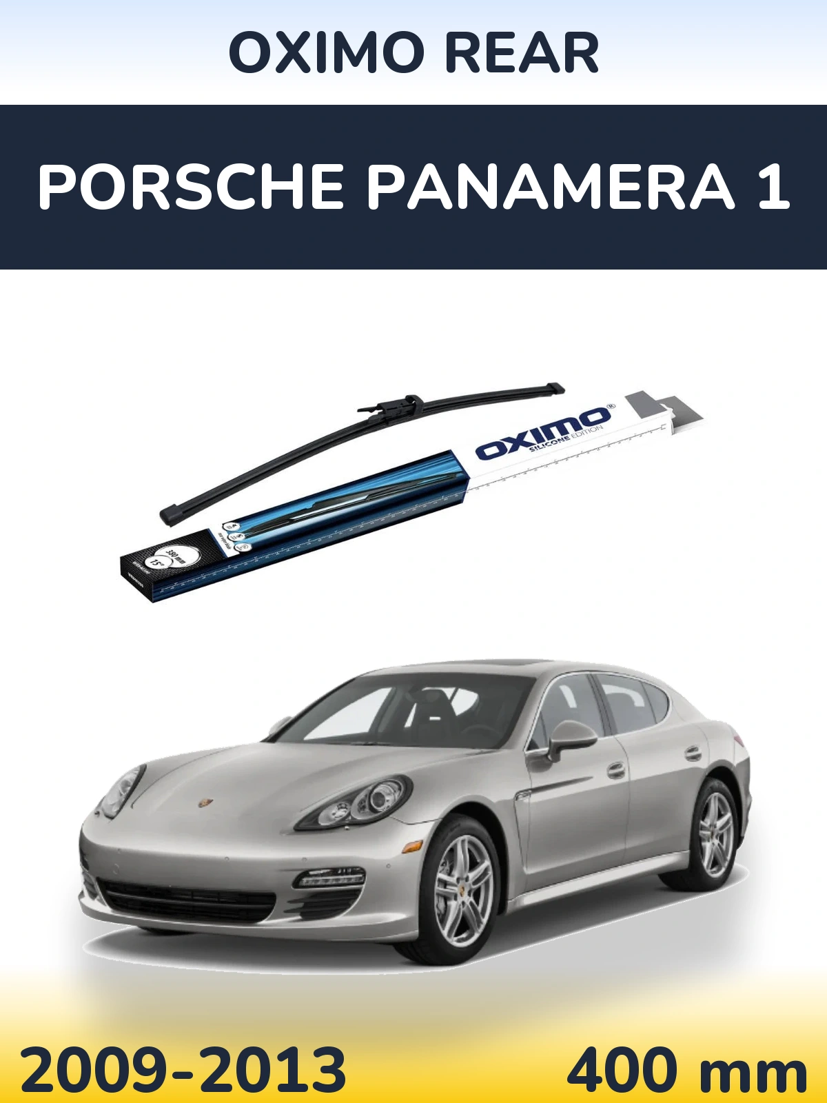 Rear wiper blade Oximo Rear 380 mm for Porsche Panamera 1 2009-2013