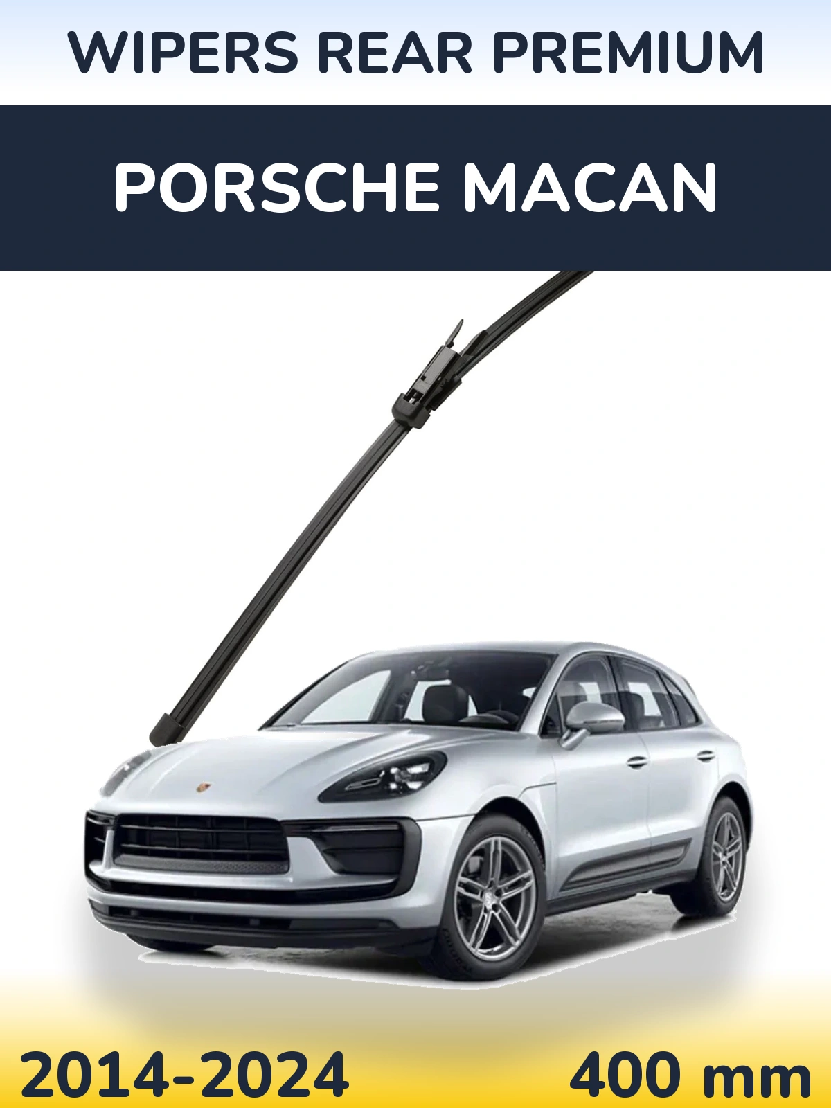 Rear wiper blade WIPERS REAR PREMIUM 400 mm for Porsche Macan 2014-2024