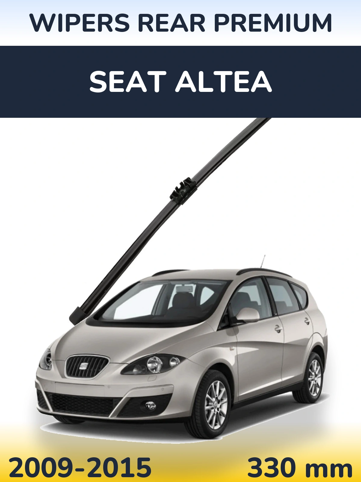 Задня щітка WIPERS REAR PREMIUM 330 мм для SEAT Altea 2009-2015
