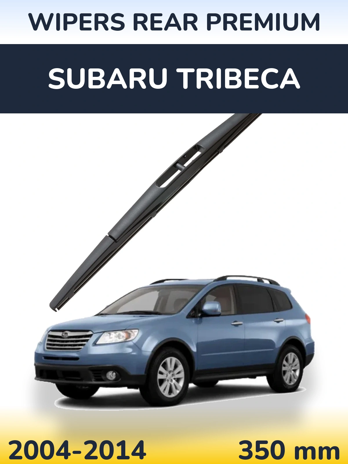 Rear wiper blade WIPERS REAR PREMIUM 350 mm for Subaru Tribeca 2004-2014