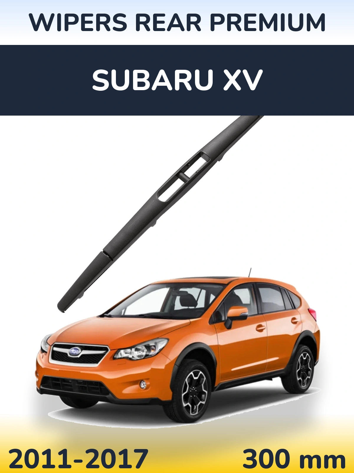 Rear wiper blade WIPERS REAR PREMIUM 300 mm for Subaru XV 2011-2017