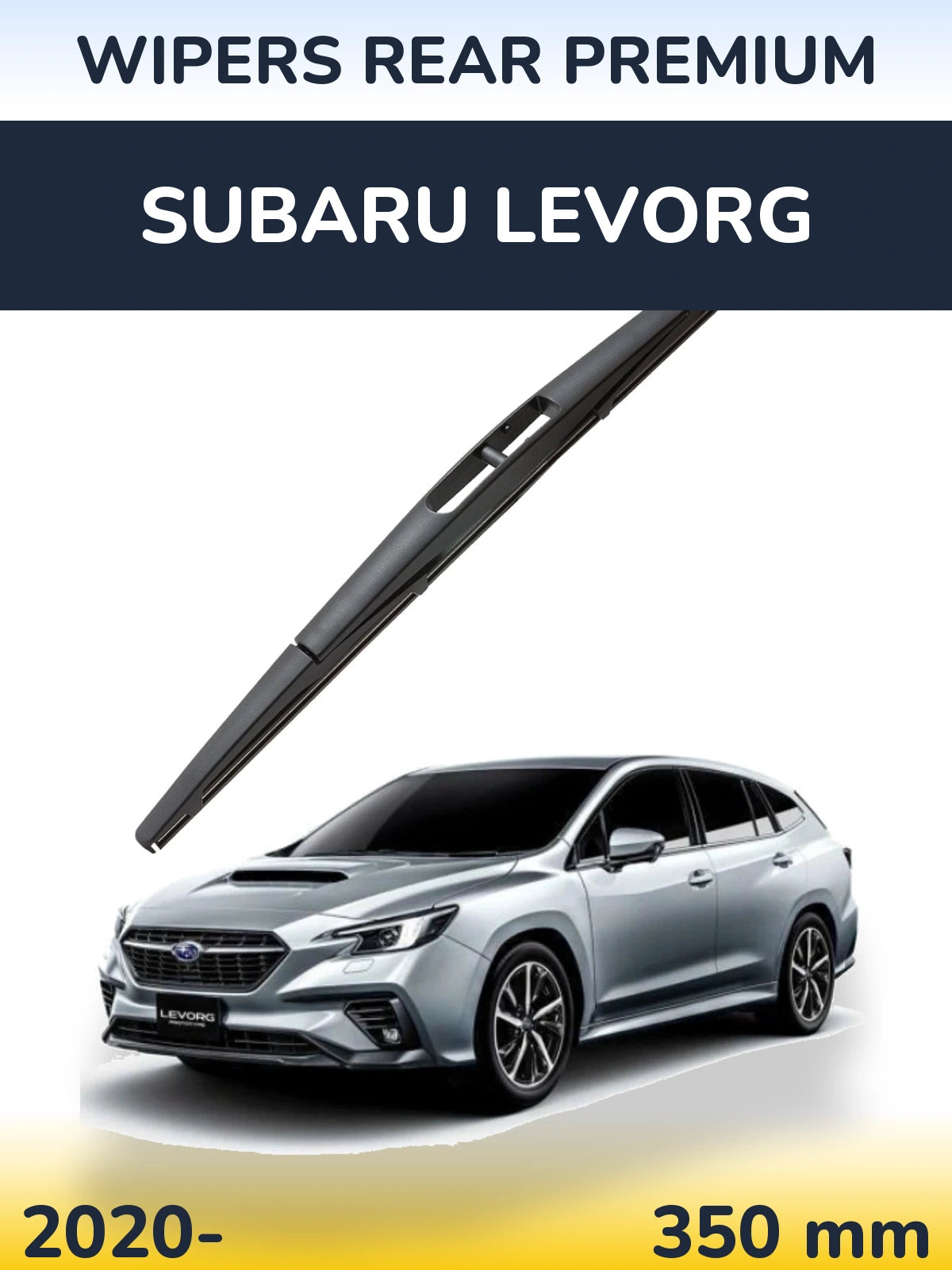 Rear wiper blade WIPERS REAR PREMIUM 350 mm for Subaru Levorg 2020-2026
