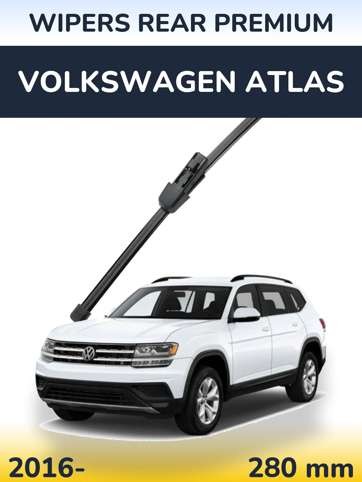 Rear wiper blade WIPERS REAR PREMIUM 280 mm for Volkswagen Atlas 2016-2026