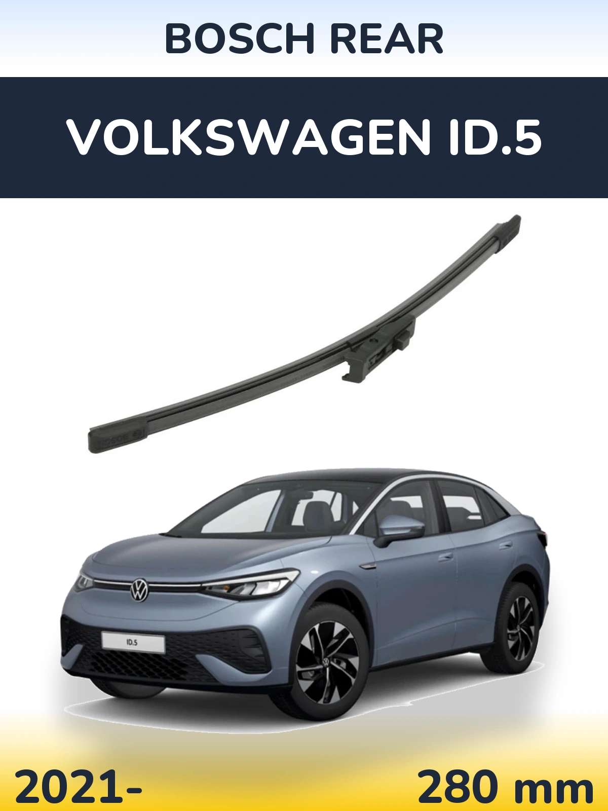 Задня щітка BOSCH Rear 280 мм для Volkswagen ID.5 2021-2026