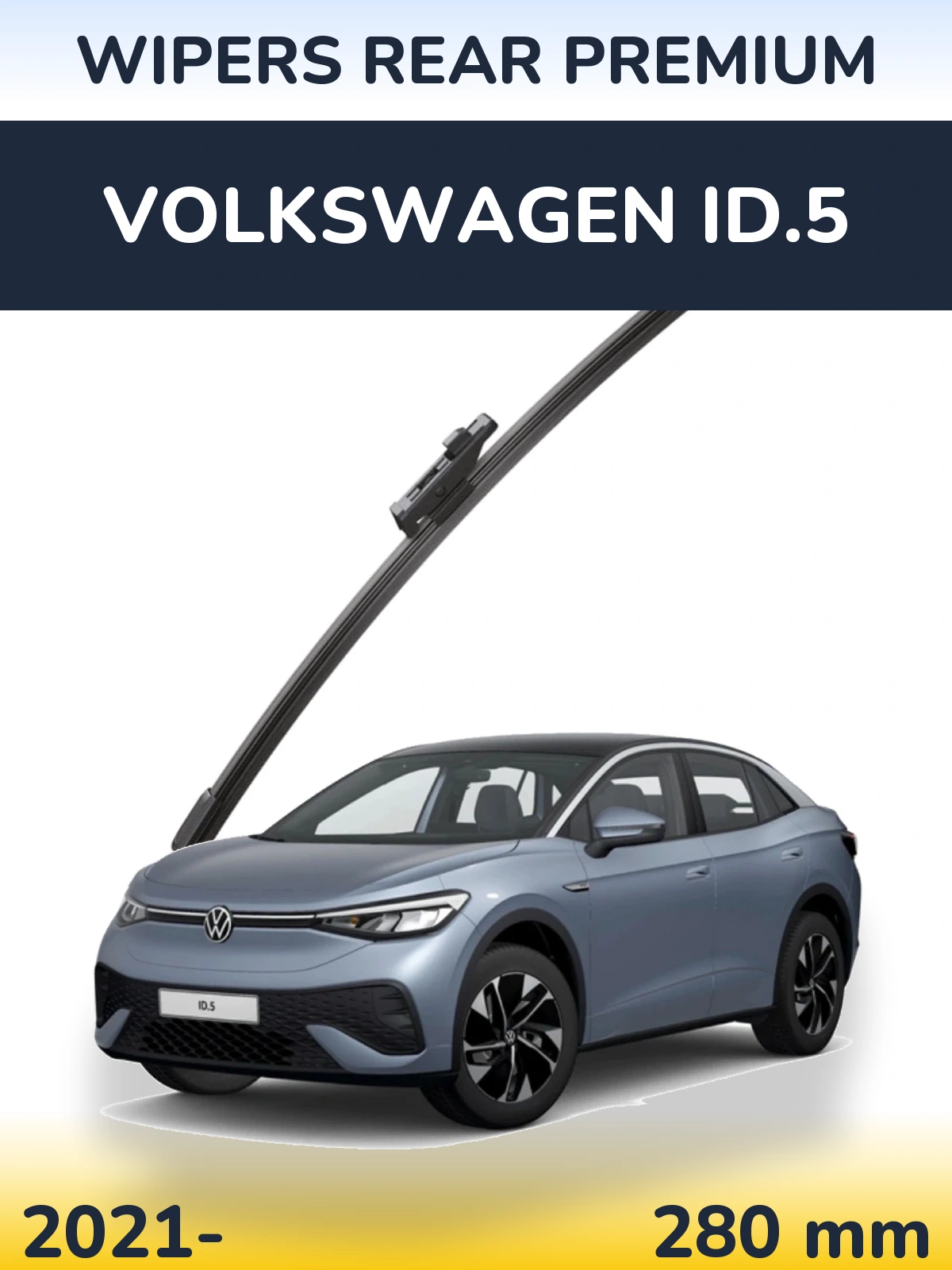 Rear wiper blade WIPERS REAR PREMIUM 280 mm for Volkswagen ID.5 2021-2026