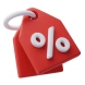 3 % di sconto