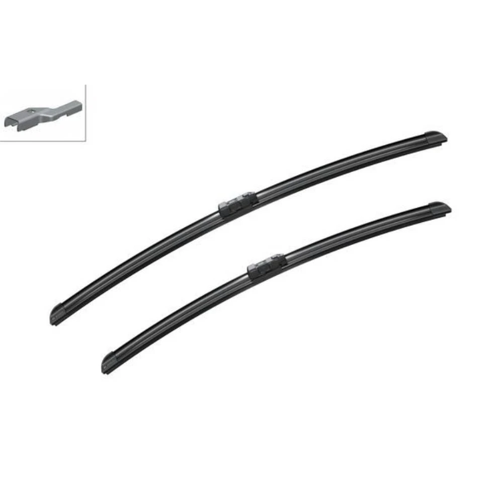 Front wiper blade set BOSCH AeroTwin 650 & 580 mm for Mercedes ML Class 2011-2015