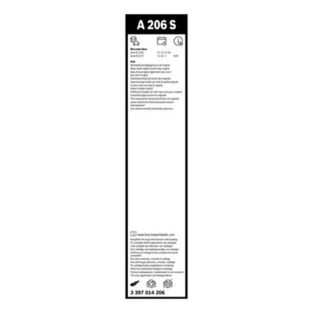 Front wiper blade set BOSCH AeroTwin 650 & 475 mm for Mercedes GLA 2020-2026