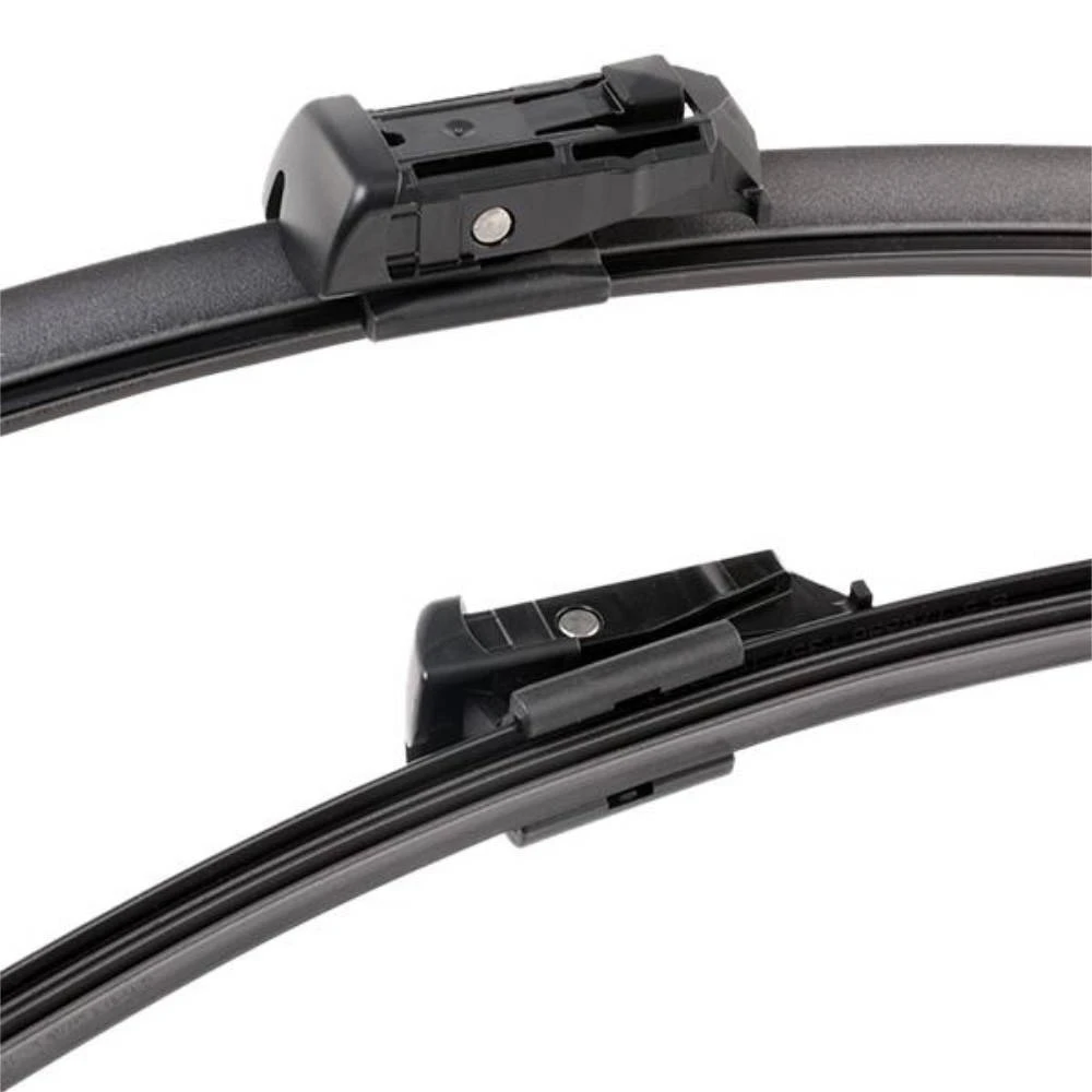 Front wiper blade set Valeo Silencio Flat 600 & 600 mm for Mercedes CLS Class Shooting Brake 2014-2017