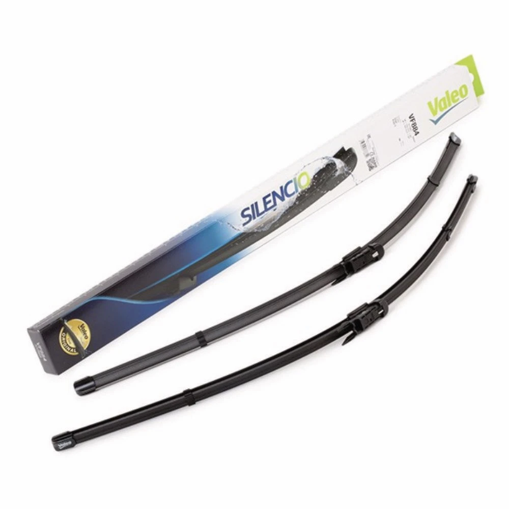 Front wiper blade set Valeo Silencio Flat 700 & 700 mm for Ford Escape 3 2012-2019