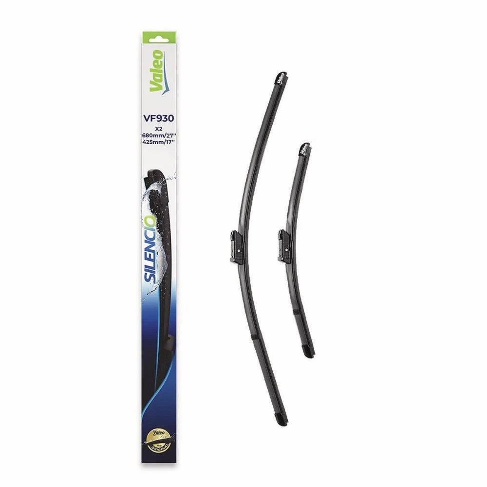 Front wiper blade set Valeo Silencio Flat 680 & 400 mm for DS DS7 Crossback 2017-2026