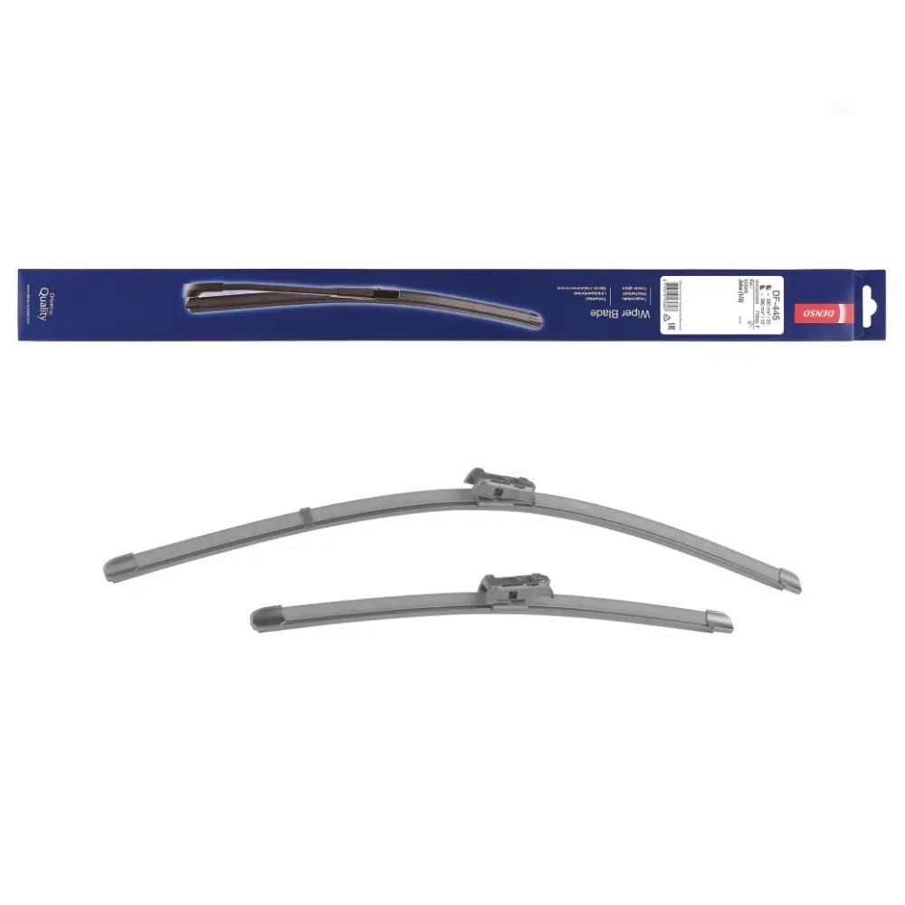 Front wiper blade set Denso Flat 580 & 380 mm for Fiat Idea 2008-2012