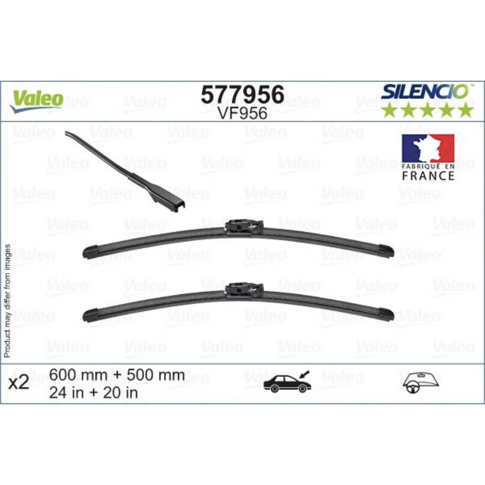 Дворники Valeo Silencio Flat для BMW X2