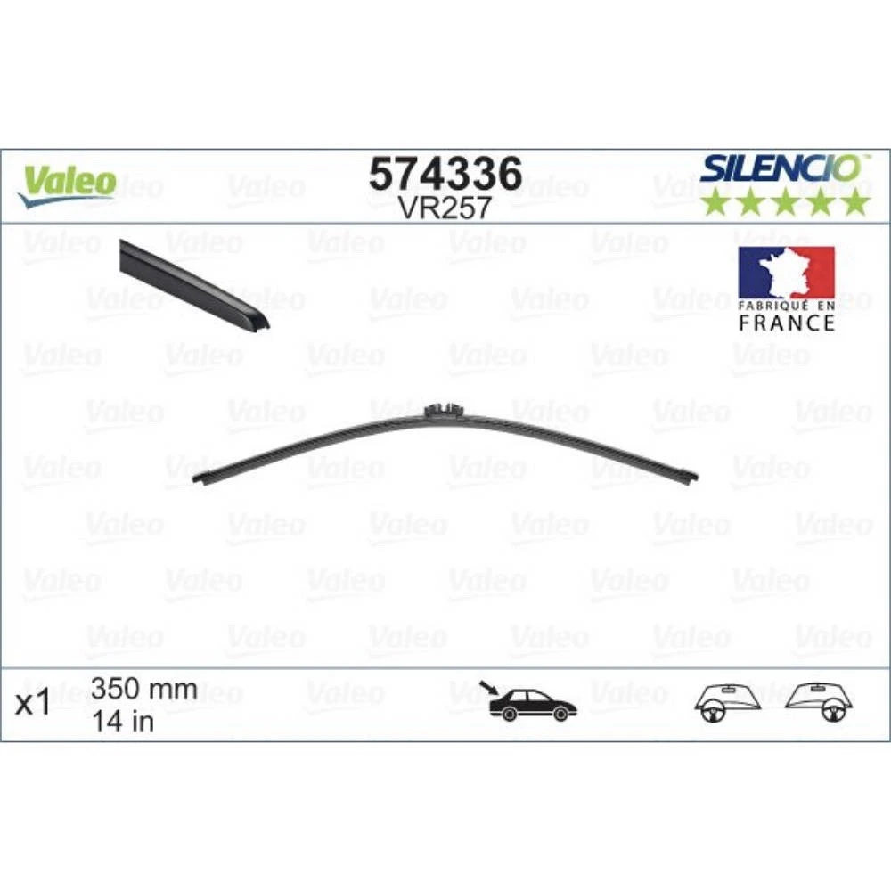 Rear wiper blade Valeo Silencio Rear 350 mm for Alpina B5 | D5 Touring 2011-2016