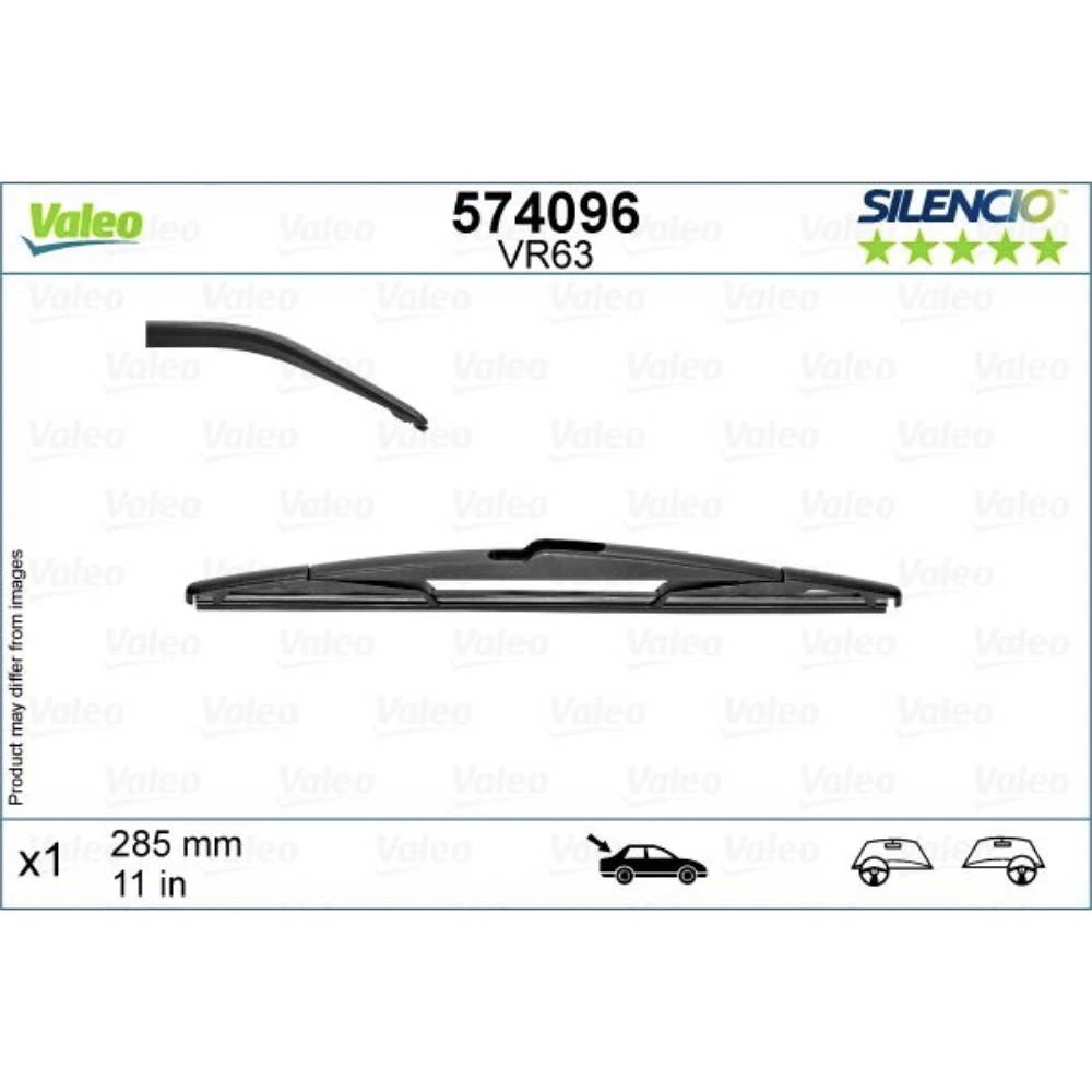 Tergicristalli Valeo Silencio Rear per KIA Sportage