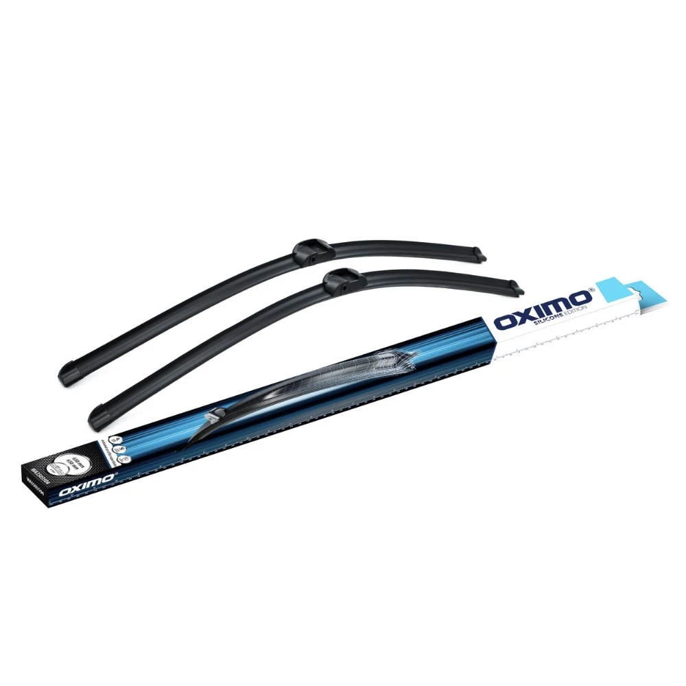 Front wiper blade set Oximo Flat Original 650 & 650 mm for Porsche Cayenne 1 2007-2010